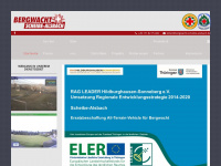 bergwacht-scheibe-alsbach.de Webseite Vorschau