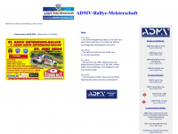 admv-rallye.de Webseite Vorschau