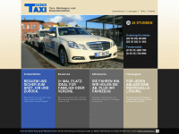 taxibergin.de Webseite Vorschau