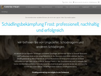 sbk-frost.de Webseite Vorschau