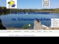 schenkenland-tourist.de Webseite Vorschau