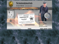 schmiedemeister-merkel.de Webseite Vorschau