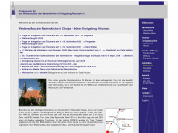 marienkirche-chojna.de Webseite Vorschau