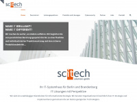 scitech-gmbh.de Webseite Vorschau
