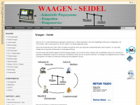 waagen-seidel.de Webseite Vorschau
