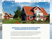 sjodalshus.de Webseite Vorschau