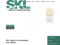skl-kuechen.de Webseite Vorschau