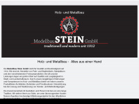 stein-modellbau.de Webseite Vorschau