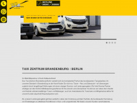 taxi-zentrum.de Webseite Vorschau