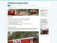 tischlerei-kuehn.de Webseite Vorschau