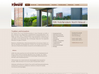 tischlerei-tinus.de Webseite Vorschau