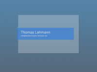 tischlermeister-lehmann.de Webseite Vorschau