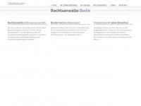 berlin-rechtsanwalt.com Webseite Vorschau