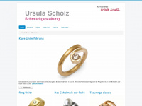 ursula-scholz.de Webseite Vorschau