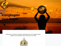 klangkugelwelt.de Webseite Vorschau