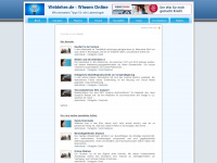 weblehre.de Webseite Vorschau