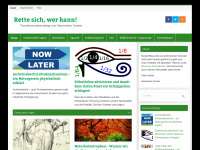 rette-sich-wer-kann.com Webseite Vorschau