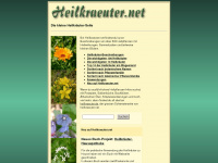 heilkraeuter.net Webseite Vorschau
