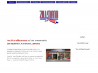 baeckerei-zillmann.com Webseite Vorschau