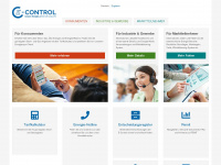 e-control.at Webseite Vorschau