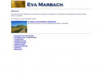 eva-marbach.net Webseite Vorschau