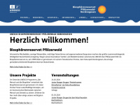 pfaelzerwald.de Webseite Vorschau