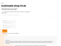 multimedia-shop-24.de Webseite Vorschau