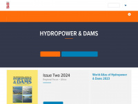 hydropower-dams.com Webseite Vorschau