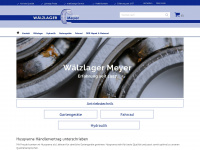 waelzlager-meyer.com Webseite Vorschau
