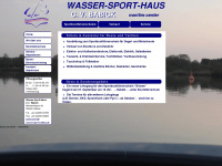 wassersport-cottbus.de Webseite Vorschau