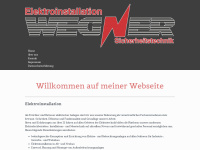 wegner-elektro.de Webseite Vorschau