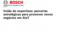 bosch.com.br Webseite Vorschau