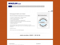 winzler.de Webseite Vorschau