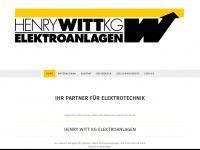 witt-elektro.de Webseite Vorschau