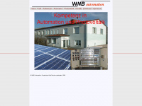 wnb-automation.de Webseite Vorschau