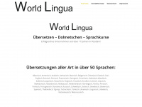 worldlingua.de Webseite Vorschau