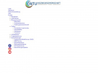 wtu-gmbh.de Webseite Vorschau