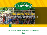 bremer-kindertag.de Webseite Vorschau