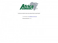 africa-consult.com Webseite Vorschau