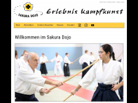 sakura-dojo.de Webseite Vorschau