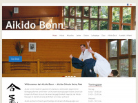 aikido-bonn.de Webseite Vorschau