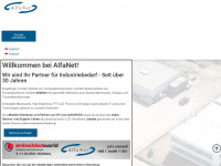 alfanet.de Webseite Vorschau