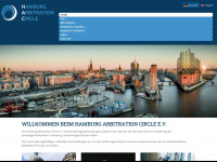 hamburg-arbitration.de Webseite Vorschau