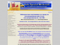 autospezialschutz.de Webseite Vorschau