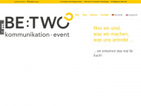 be-two.de Webseite Vorschau