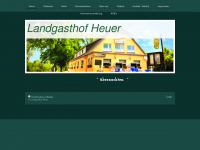 landgasthof-heuer.de Webseite Vorschau
