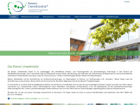 bremer-umweltinstitut.de Webseite Vorschau
