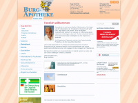 burg-apotheke-egeling.de Webseite Vorschau