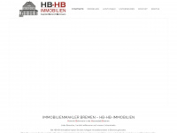 hb-hb-immobilien.de Webseite Vorschau
