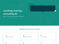 coaching-training-consulting.de Webseite Vorschau